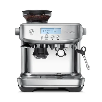 Breville Barista Pro semi-auto espresso machine, front view