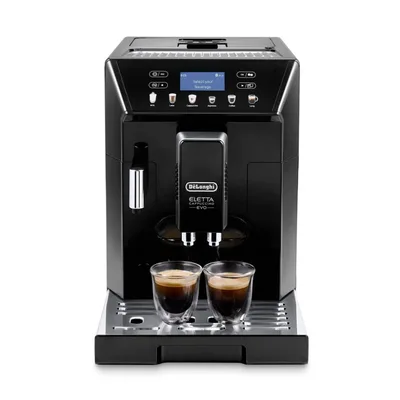 Eletta Evo ECAM46860B — bean-to-cup espresso machine, front view