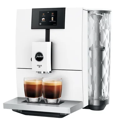 JURA ENA 8 bean-to-cup espresso machine, front view