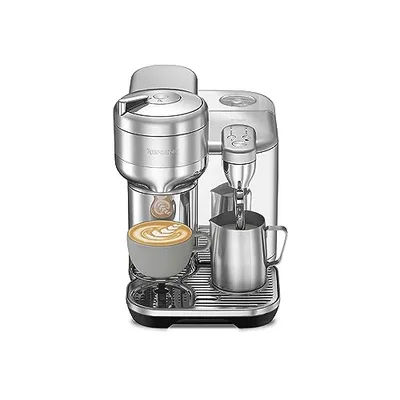 Nespresso Creatista Plus capsule espresso machine, front view