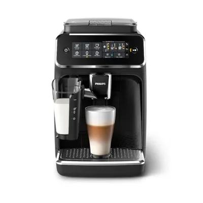Philips Series 3200 LatteGo bean-to-cup espresso machine, front view