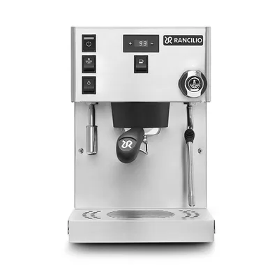 Rancilio Silvia Pro X semi-auto espresso machine, front view
